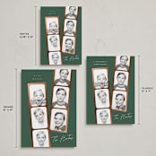"Snapshots" - Holiday Cards in Forest by Leah Bisch - Formats Available