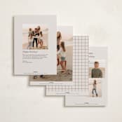 "Big Merry" - Holiday Cards in Snickerdoodle by Brianne Larsen - Back of Card Options