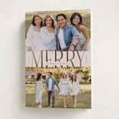 "Big Merry" - Holiday Cards in Snickerdoodle by Brianne Larsen - Folded Card