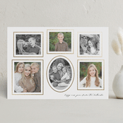 "Gallery" - Holiday Cards in Opal by Emily Betts - Front