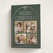 "frame bow" - Holiday Cards in Forest by Vivian Yiwing - Folded Card
