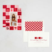 "Greetings from San Fran" - Holiday Cards in Cable Car by Hudson meet Rose - Assembled