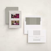 "Framed Photos" - Holiday Cards in Ivory by Heather Cairl - Assembled