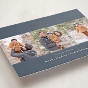 "modern minimalist" - Holiday Cards in Blue Spruce by Kate Ross - Detail