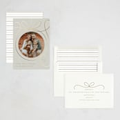 "Ornament Frame" - Holiday Cards in Cinder by Erin German - Assembled
