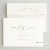"Ornament Frame" - Holiday Cards in Cinder by Erin German - FREE Recipient Addressing