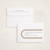 "Criss Cross" - Holiday Cards in Eggnog by Leah Bisch - FREE Recipient Addressing