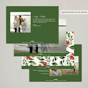 "A Sparkle of Holiday" - Holiday Cards in Snow by Chris Griffith - Back of Card Options