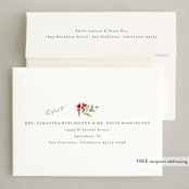 "A Sparkle of Holiday" - Holiday Cards in Snow by Chris Griffith - FREE Recipient Addressing