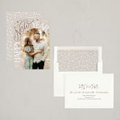 "Happy New Arch" - Holiday Cards in Ash by Alethea and Ruth - Assembled