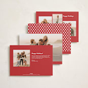"c h e e r s !" - Holiday Cards in Snowflake by Sara Hicks Malone - Back of Card Options