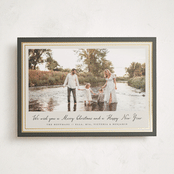 "Oasis" - Holiday Cards in Olive by Petra Kern - Front