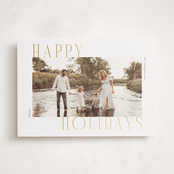 "Holiday Wonder" - Holiday Cards in Snow by Chris Griffith - Front
