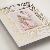 "Gilded Forest" - Holiday Cards in Buttercream by Alethea and Ruth - Detail