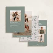 "A Gentle Bow" - Holiday Cards in Holly by Elly - Back of Card Options