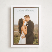 "Evermore" - Holiday Cards in Evergreen by Alston Foster - Front