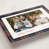 "Navy Baby" - Holiday Cards in Navy by Cindy Reynolds - Detail