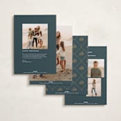 "Diving Dipper" - Holiday Cards in Caramel by Danie Romrell - Back of Card Options
