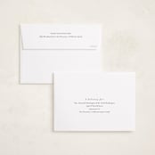 "Linen Stripes" - Holiday Cards in Sage by Angela Thompson - FREE Recipient Addressing