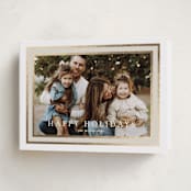 "Layered frame" - Holiday Cards in Vanilla by Stacey Meacham - Folded Card