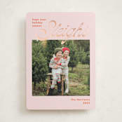 "Sleighs" - Holiday Cards in Spice by Megan Davis - Front