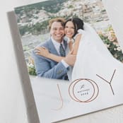 "Rings of Joy" - Holiday Cards in Midnight by Erica Krystek - Detail