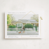 "New Home" - Holiday Cards in Light by Maja Cunningham - Front