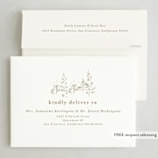 "Deepest Forest" - Holiday Cards in Evergreen Forest by Petra Kern - FREE Recipient Addressing