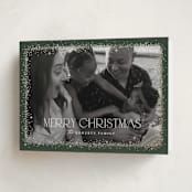 "Twinkle Twinkle" - Holiday Cards in Foliage by Pixel and Hank - Folded Card