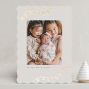 "string light" - Holiday Cards in Ivory by Lori Wemple - Front