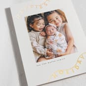 "string light" - Holiday Cards in Ivory by Lori Wemple - Detail