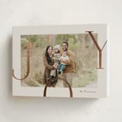 "Joy Border" - Holiday Cards in Cookie Dough by Brianne Larsen - Folded Card