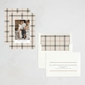 "Window Pane" - Holiday Cards in Vanilla by Cindy Reynolds - Assembled