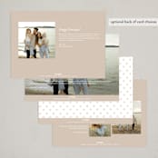 "Vintage Photo" - Holiday Cards in Winter by Emily Betts - Back of Card Options