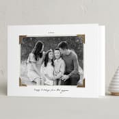 "Vintage Photo" - Holiday Cards in Winter by Emily Betts - Folded Card