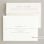 "Vintage Photo" - Holiday Cards in Winter by Emily Betts - FREE Recipient Addressing