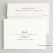 "headline" - Holiday Cards in Almond by Kelly Watkins - FREE Recipient Addressing