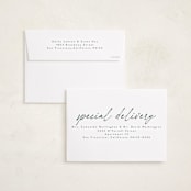 "The Merry" - Holiday Cards in Pine by Tamara Hilje - FREE Recipient Addressing
