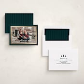 "Modern details" - Holiday Cards in Forest by Stacey Meacham - Assembled