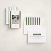 "Swiss Dot Ribbon" - Holiday Cards in Wreath by Susan Zinader - Assembled