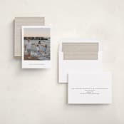 "easel" - Holiday Cards in Snow by Carolyn Nicks - Assembled