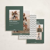 "havin' fun" - Holiday Cards in Latte by Carolyn Nicks - Back of Card Options