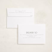 "Slate" - Holiday Cards in Sugar by Wildfield Paper Co - FREE Recipient Addressing