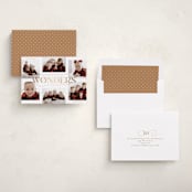 "Glorious Wonders" - Holiday Cards in Antique by Lauren Chism - Assembled