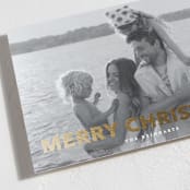 "Gilded" - Holiday Cards in Linen by Angela Thompson - Detail