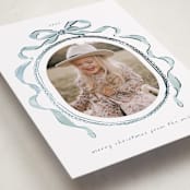 "Whimsical Bow" - Holiday Cards in Jack Frost by Susan Zinader - Detail