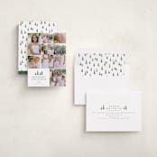 "Among the Pines" - Holiday Cards in Porcelain by Everett Paper Goods - Assembled