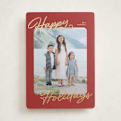 "the classic" - Holiday Cards in Holly by Pixel and Hank - Front