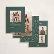 "Scripted Bright" - Holiday Cards in Forest by Jackie Crawford - Back of Card Options