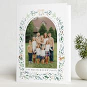 "Woodland Arch" - Holiday Cards in Cypress by Hannah Williams - Folded Card